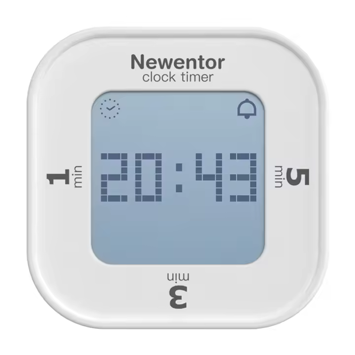 Temporizador Digital de Cuenta Regresiva para cocina, cronómetro ajustable de 1/3/5 minutos, fácil de cocinar, estudio - 1