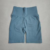 Pantalones cortos de Yoga para mujer, pantalones cortos deportivos sin costuras para gimnasio, pantalones cortos de entrenamiento de cintura alta con realce, pantalones cortos deportivos para Fitness, pantalones cortos de ciclismo - details 10