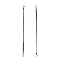 Limpiador de poros de 12 Cm, herramienta de belleza, removedor de espinillas y comedones de acero inoxidable, Extractor de imperfecciones de acné y espinillas - details 0