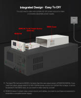 RD6018 RD6018W USB WiFi Control Digital fuente de alimentación, módulo reductor de voltaje de CC a CC, convertidor Buck, voltímetro 60V 18A - details 3
