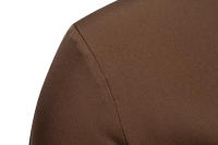 Camisa de manga larga con botones para hombre, camisa informal de negocios, Color sólido, cómoda, Social, Oficina, blusa blanca y negra, moda de otoño - details 48