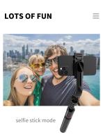 Trípode de Teléfono de Palo de Selfie de Aleación de Aluminio de 104,14 cm, Extensible 3 en 1 con Mando Inalámbrico y Soporte de Trípode de Rotación 360 para iPhone 14/13/12/11 Pro/XS Max/XS/XR/X, para Smartphone Android, portátil, ligero - details 12