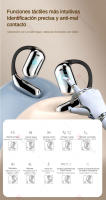 Auriculares Inalámbricos Bluetooth TWS 2024 con Pantalla Táctil LED Inteligente, Auriculares In Ear con Cancelación Activa de Ruido, Bajos Potentes, 40H de Vida de Batería, Bluetooth 5.4, Micrófono HD, Compatibles con iPhone, Samsung, Xiaomi y Huawei - details 18