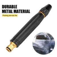 Pistola de agua para lavado de coches boquilla recta de aleación de aluminio boquilla ajustable para manguera de jardín pieza de pulverización de limpieza de coche multiusos - details 0