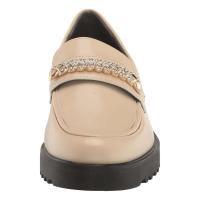 Diseño único y elegante de zapatos casuales de mujer de cuero elevado. - details 7