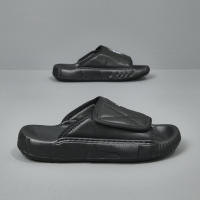 Nuevas sandalias de cuero transpirables de una palabra de arrastre para hombres versión coreana versátil para jóvenes zapatillas británicas de moda - details 6