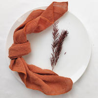 Juego de 4 servilletas de tela para coser bordes, tela suave de algodón de gasa verde salvia para decoración de mesa, bodas, cenas de Navidad, fiestas y vacaciones - details 14
