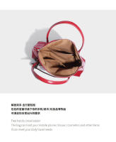 Bolso de hombro rojo de gran capacidad para mujer, nuevo y versátil - details 4