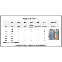 Vestidos de manga larga de otoño para mujer vestido casual de color sólido - details 0