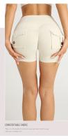 ZHUMU GYM Pantalones Cortos de Yoga de Cintura Alta Secado Rápido, Transpirables, Adecuados para Workout en Gimnasio, Ciclismo, Deportes al Aire Libre - details 10
