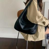 Bolsos hobo de mujer, bolso de hombro liso, bolsos de gran capacidad a la moda. - details 4