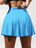 Falda Deportiva Casual para Mujer con Pantalones Falsos de Tenis - Conjunto de 2 Piezas - details 17