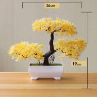 plantas artificiales, árboles bonsái de imitación, reuniones familiares ETA, jardines, adornos de Año Nuevo, regalos del Día de la Madre - details 5