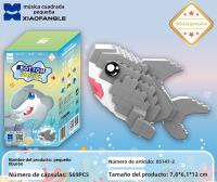 6 piezas Caja Misteriosa Marina Xiaofangle - Bloques Ensamblables Educativos (12 juegos, DIY para Niños) - Colécciona 6 Criaturas Marinas Diferentes! - details 3