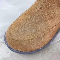 Nuevo Zapatos planos informales de cuero para invierno, color morado y botas grandes 43 12, deportes - details 6