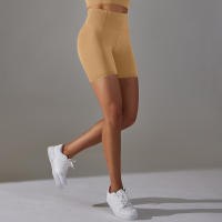 Nessaj-pantalones cortos de yoga sin costuras, con patrón de cuadros, transpirables, para gimnasio, mallas push up - details 40