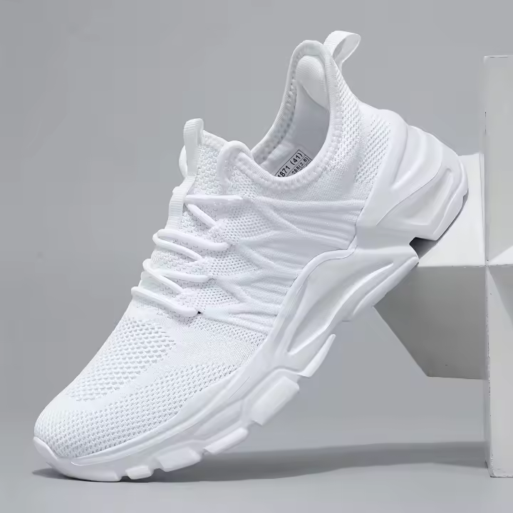 Zapatillas deportivas con cordones para hombre - Zapatos deportivos - Zapatos para caminar ligeros y transpirables - 1