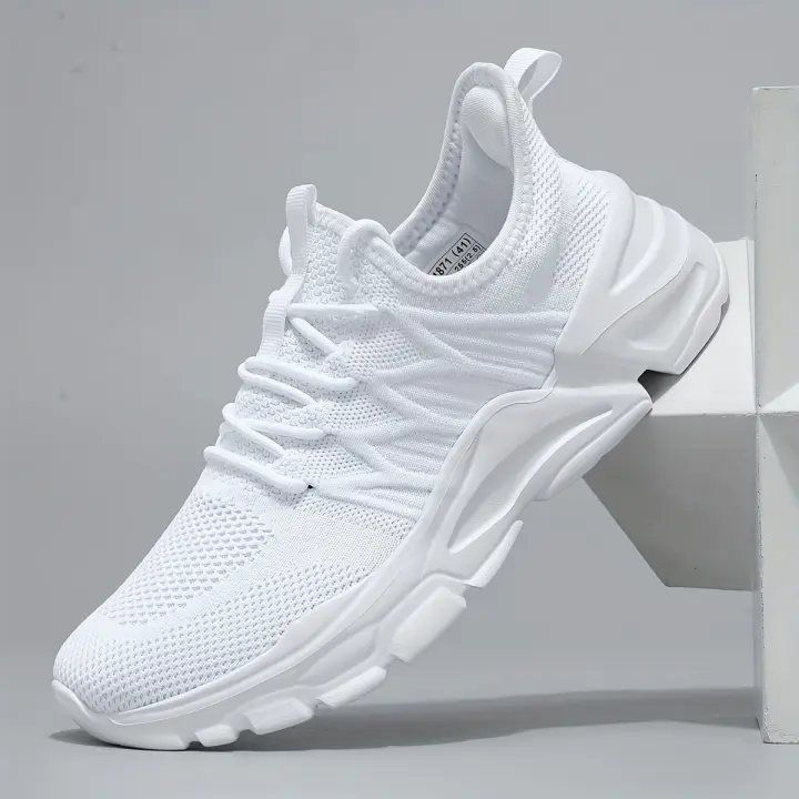Zapatillas deportivas con cordones para hombre - Zapatos deportivos - Zapatos para caminar ligeros y transpirables - 1
