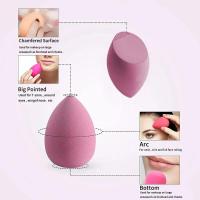 Juego de 4 esponjas Blender Beauty Egg Cosmetic Puff Foundation y accesorios de maquillaje en polvo para mujeres - details 2