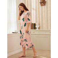 Moda Casual para Mujer DUTRIEUX Vestido Largo con Borde de Encaje Impreso - details 2