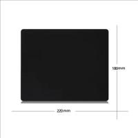 Alfombrilla de ratón para juegos Esports, alfombrilla de ratón universal para escritorio y computadora portátil, alfombrilla antideslizante pequeña de goma negra Simple y pura para oficina - details 0