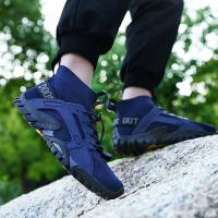Zapatos acuáticos de secado rápido para hombre, zapatos para caminar en aguas arriba, zapatillas de agua transpirables de malla antideslizantes, calzado de escalada de alta calidad - details 21