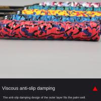 Cinta de agarre de bádminton para tenis, absorción de sudor, resistente al desgaste, elasticidad, empuñaduras de raqueta de bádminton, antideslizante de doble capa - details 13