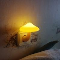 Luces LED de noche con forma de seta para dormitorio, Sensor automático, lámparas de mesita de noche para escaleras de baño, Sensor de control de luz, luces decorativas - details 1