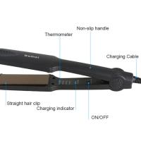 Alisanador de Cabello Eléctrico Profesional KM-329 Herramienta de Estilismo de Placa Caliente Plana - details 4