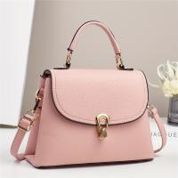 Bolso de mano estilo minimalista Cocogigi - Beige, correa ajustable, cierre de cremallera, forro de poliéster, detalle de pintura en los bordes, perfecto para desplazamientos y uso diario, bolso de uso diario |   Bolso minimalista |   Bolsa con correa aju - details 8
