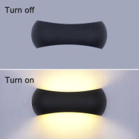 Lámpara de pared LED impermeable de aleación de aluminio, lámpara de pared interior moderna y sencilla, sala de estar, dormitorio, pasillo, lámpara de escalera - details 1