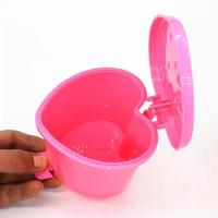 Mini contenedor de basura de sellado con tapa, cubo de basura decorativo Pop-Up de fresa, 1 pieza - details 7
