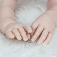 Accesorios Reborn de silicona para niños pequeños, Kit de muñeca sin terminar, 26 pulgadas, Color fresco, tacto suave, sin pintar - details 3