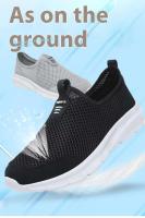 Deportes de moda para hombres grandes con parte superior de malla transpirable, suela ligera de EVA, zapatos de estilo para caminar en primavera y verano - details 3