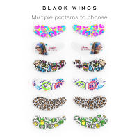 Se pueden reutilizar pegatinas multicolores con silicona elástica y un par de pegatinas para ojos con logotipos, suaves y cómodas. - details 14