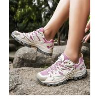 2025 zapatos de senderismo para hombre y mujer, zapatillas de deporte de malla, zapatos de montaña transpirables a la moda para niño, zapatos de trabajo para primavera, otoño y verano, Trekking al aire libre - details 35