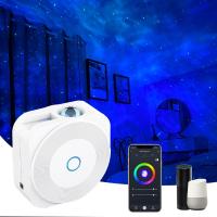 Luz de proyección de cielo estrellado colorido láser luz de noche gitana tecnología de dormitorio sala de graffiti control inteligente luz ambiental - details 19