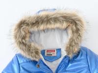 Manténgase abrigado y parece con estilo: chaqueta térmica con capucha para niña con acolchado alternativo de plumón para invierno - details 64