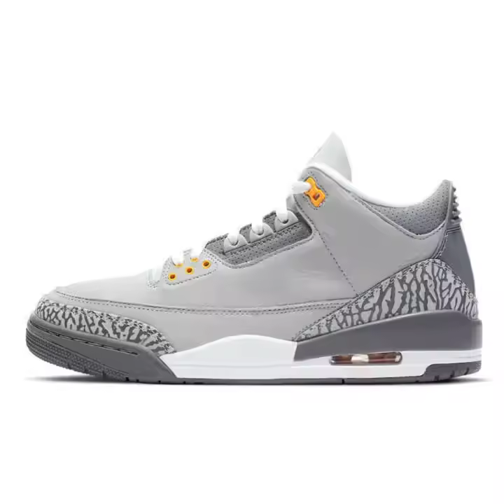 Baloncesto blanco transpirable plana zapatillas de deporte informales zapatillas de deporte para mujer zapatos para correr al aire libre 3s diseñador hombres zapatos deportivos - 1