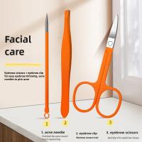 Juego de manicura y pedicura profesional, 14 Uds., con caja, Kit de cuidado de uñas de acero inoxidable para el cuidado de los pies y la cara, juego de regalo, Clippe para uñas - details 4