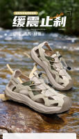 Sandalias de piel de vaca informales de gran tamaño, zapatos de playa de verano para hombres, sandalias deportivas al aire libre, sandalias de montañismo, zapatos creek - details 3