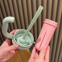 Botella de agua para beber, taza aislada de alta estética, taza helada de acero inoxidable 316, taza térmica portátil de gran capacidad para hombres - details 3