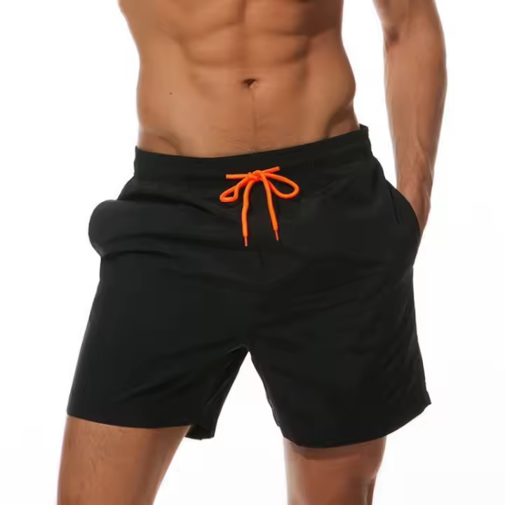 Short de baño para hombre para surf y natación |   Tejido de secado rápido anti-cloro |   Playa y Deportes Acuáticos Playa y Deportes Acuáticos - 1