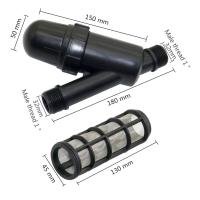 Filtro de acero inoxidable para riego de jardín, interfaz de rosca macho de 1 pulgada para huerto agrícola, accesorios de riego de jardín, 1 unidad - details 1