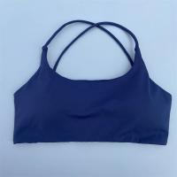Sujetador deportivo para mujer, Bralette Sexy con tirantes cruzados en la espalda, Bralette de alto impacto para gimnasio, Yoga, entrenamiento, Top corto, chaleco, ropa interior push-up para correr - details 15