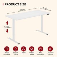 Escritorio de Oficina Elevable Motoriado 110 x 60 cm Diseño Ergonómico y Moderno con Soporte y Ventilador Fácil Instalación - details 161