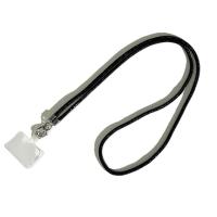Cordón colgante con purpurina y diamantes de imitación para teléfono, cadena cruzada de estilo largo, cuerda para teléfono móvil, cadena de lujo antipérdida para teléfono móvil - details 15