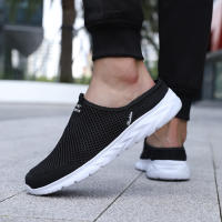 Zapatos de Malla Transpirable para Hombres en Verano Zapatillas Casuales de Gran Tamaño con Suela Suave y Diseño Hueco - details 25