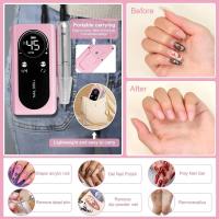 Máquina Pulidora de Uñas Recargable Original 2024, 45000RPM, con LCD, Bajo Nivel de Ruido, Profesional en Manicura de Esmalte - details 1