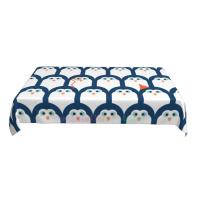 Mantel rectangular de pingüino para fiesta, manteles impermeables para mesa de comedor, decoración del hogar y cocina - details 63